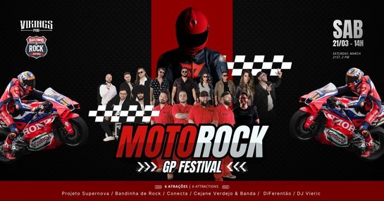 sábado 21/03 - MOTOROCK GP FESTIVAL