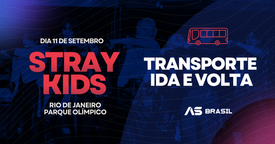 11/09 - Transporte Stray Kids | Rio de Janeiro