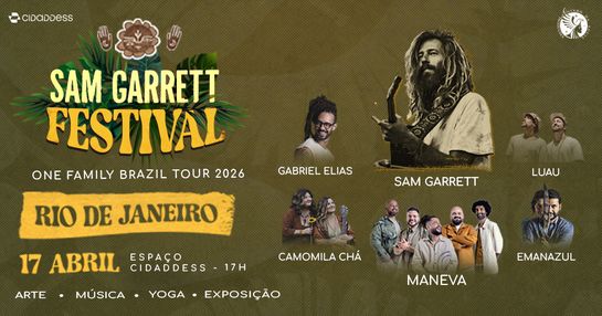 Sam Garrett Festival - Rio de Janeiro - 17 de Abril - One Family Tour Brazil 2026