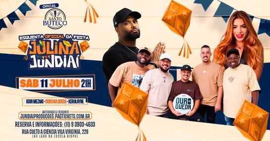 ESQUENTA OFICIAL FESTA JULINA JUNDIAÍ