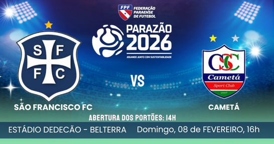 SÃO FRANCISCO X CAMETÁ
