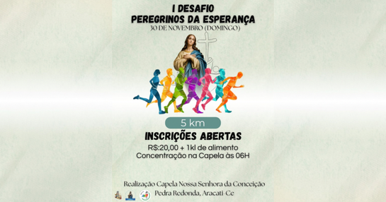 1º DESAFIO PEREGRINOS DA ESPERANÇA
