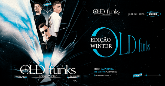 OLD FUNKS WINTER EDITION -  SÓ FUNK DAS ANTIGAS COM DJ BIAVATTI / DJ JOE / DJ DALLA