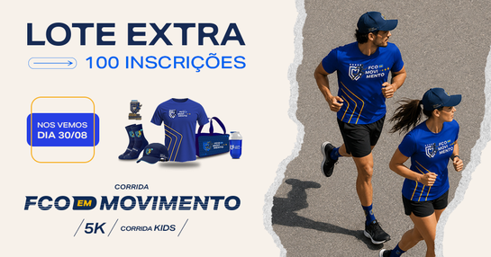 1ª Corrida FCO em Movimento - 2026