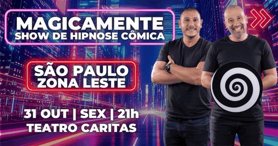Show de Hipnose Magicamente em São Paulo | Teatro Caritas
