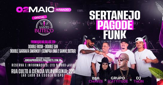 SÁBADOU DOUBLÉ | FUNK | PAGODE |SERTANEJO