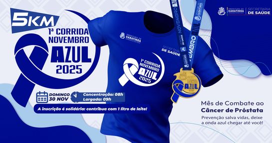 1ª CORRIDA NOVEMBRO AZUL