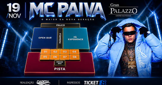 Paiva em Passo Fundo, no Gran Palazzo!