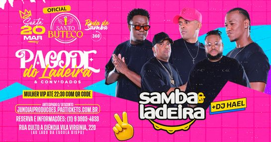 SEXTA | PAGODE DO LADEIRA & CONVIDADOS