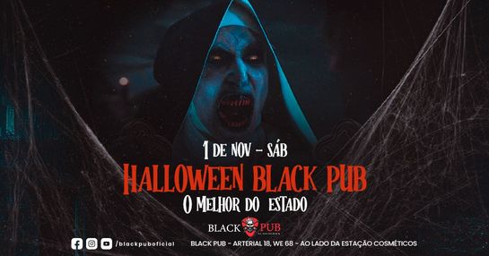 HALLOWEEN BLACK PUB