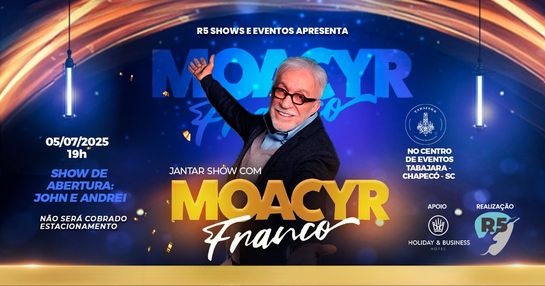 Show Jantar com Moacyr Franco
