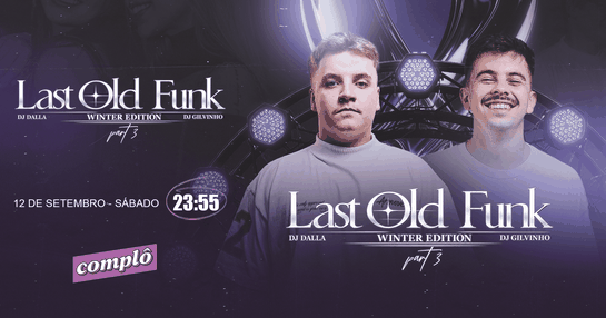 OLD FUNKS WINTER EDITION 3 -  SÓ FUNK DAS ANTIGAS COM DJ GILVINHO / DJ DALLA