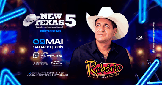 ROBÉRIO E SEUS TECLADOS NO NEW TEXAS 5