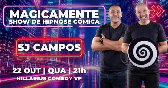 Show de Hipnose Magicamente em São José dos Campos