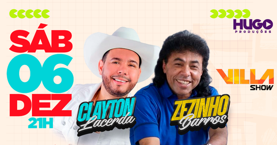 CLAYTON LACERDA E ZEZINHO BARROS - SANTANA DE PARNAÍBA