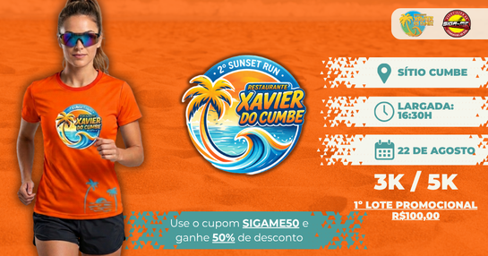 2º SUNSET RUN XAVIER DO CUMBE