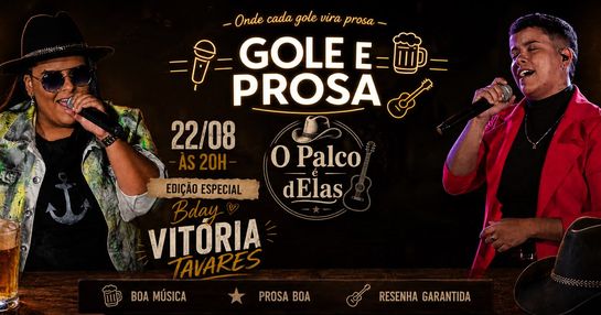 O Palco é Delas ed. Bday da Vitória Tavares
