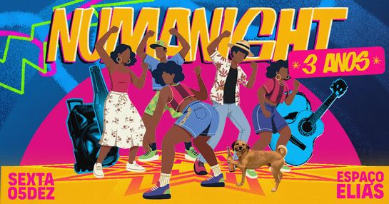 NUMANIGHT FAZ 3 ANOS