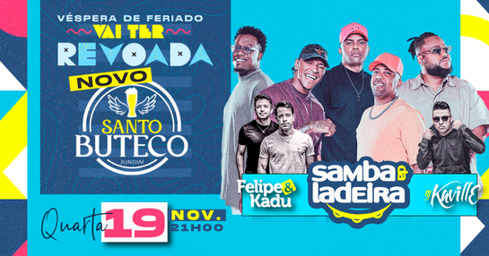 Véspera de Feriado VAI TER REVOADA com SAMBA DA LADEIRA & Convidados