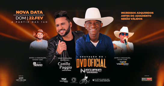 DVD OFICIAL NEGUINHO SAFADÃO