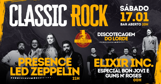 17.01 | Classic Rock - Presence Led Zeppelin + especial Bon Jovi + Guns n' Roses