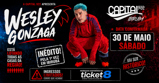 Wesley Gonzaga em Ibirubá, no Capital 922.