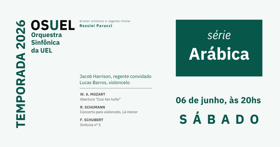 06 DE JUNHO 2026 - SÁBADO - SÉRIE ARÁBICA