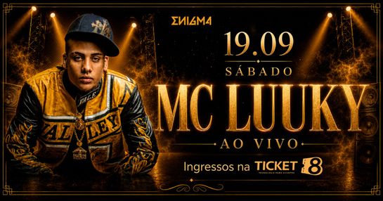 MC LUUKY EM SANTO ÂNGELO, NA ENIGMA.