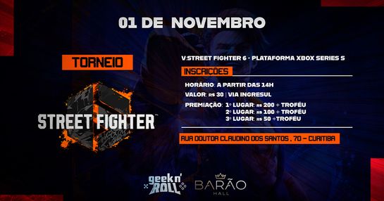CAMPEONATO DE STREET FIGHTER 6