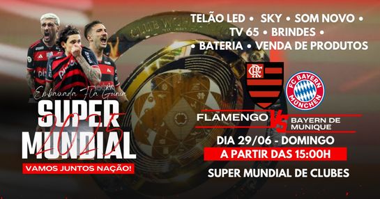 FLAMENGO X BAYERN - OITAVAS DE FINAL - MUNDIAL DE CLUBES