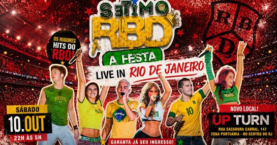 SÉTIMO RBD - A FESTA - LIVE IN RIO DE JANEIRO 10 DE OUTUBRO DE 2026