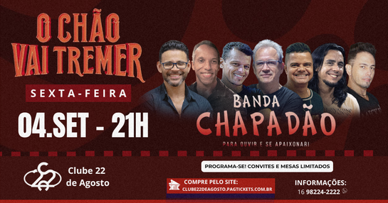 HAPPY HOUR -  CHAPADÃO 04/09