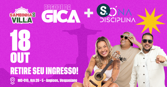 Sambinha do Villa + Pagode da Gica 18/10