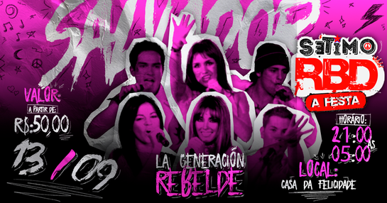 O SÉTIMO RBD - A FESTA - LA GENERACIÓN REBELDE - SALVADOR 13 DE SETEMBRO DE 2025