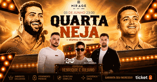 QUARTANEJA: ESPECIAL HENRIQUE E JULIANO