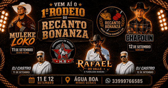 1º RODEIO DO RECANTO BONANZA