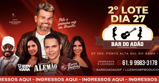 ALEMÃO DO FORRÓ - 06 ABRIL