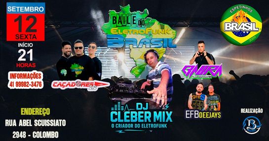 Baile do Eletrofunk Brasil - Colombo