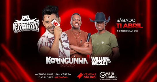 KORINGUINHA DO FORRÓ NA FAZENDA DO COWBOY