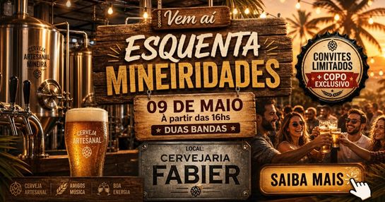 ESQUENTA MINEIRIDADES - 09 DE MAIO  - FABIER