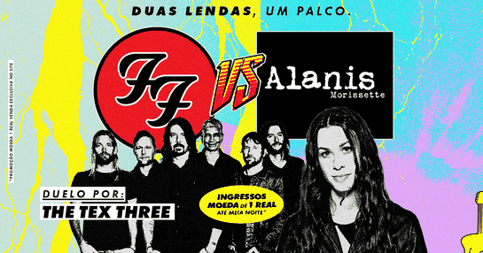 LEGEND VERSUS:  FOO FIGHTERS X ALANIS
