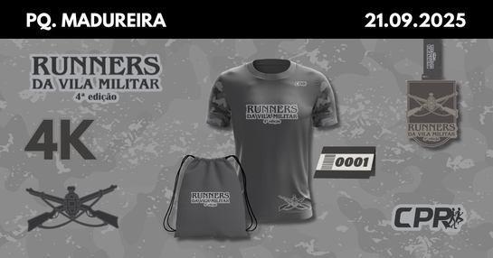 RUNNERS DA VILA MILITAR 2025