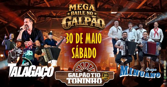 Mega Baile no Galpão Tio Toninho