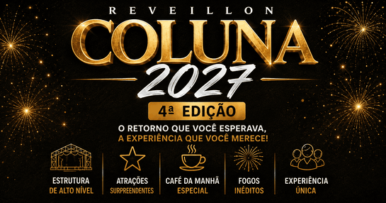 REVÉILLON COLUNA 2027