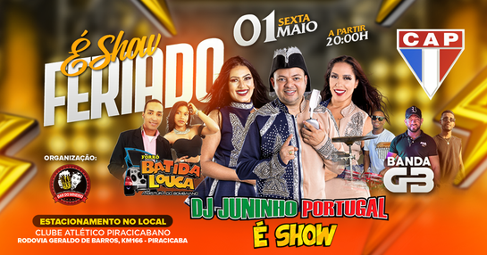 É SHOW FERIADO PIRACICABA