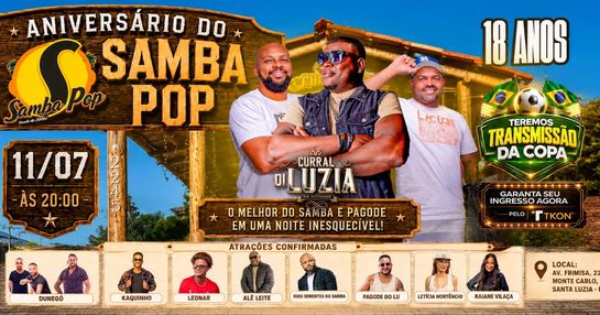 Aniversário Samba Pop
