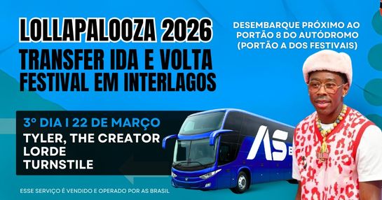 Transporte Lollapalooza | 22/03 - São Paulo