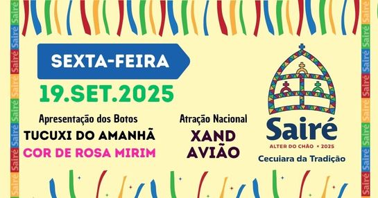 SAIRÉ 2025 - SEXTA (19/09/25)