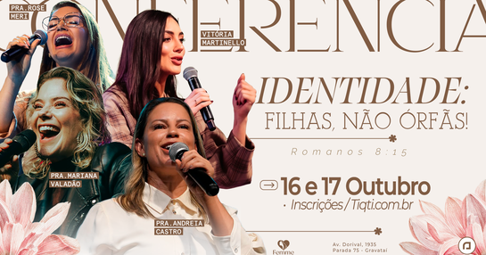 Conferência IDENTIDADE - Kahal Church - Gravataí-RS