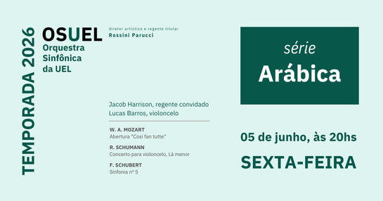 05 DE JUNHO 2026 - SEXTA - SÉRIE ARÁBICA